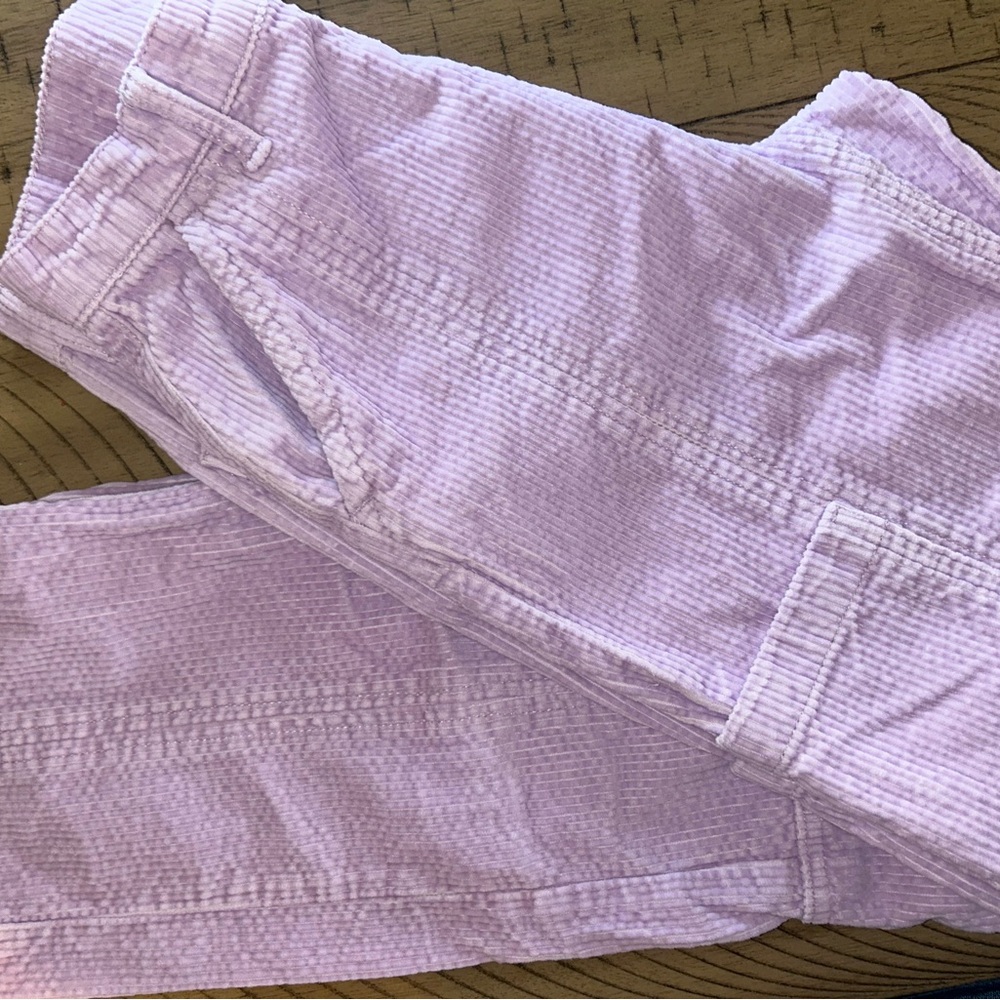 Arizona Jean Company Lavender Corduroy Flare Pants